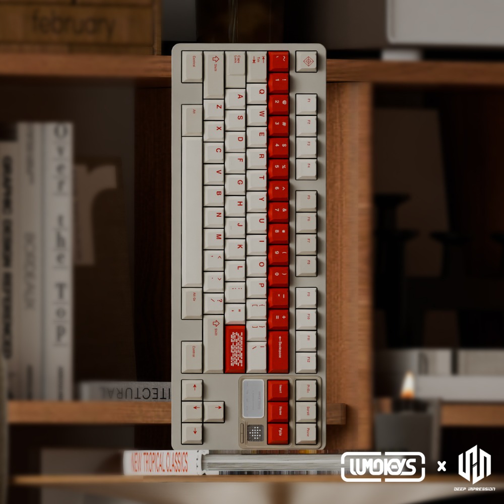 Retro Gaming Keycaps - Lumokeys-レトロなキーキャップのセット,カスタム,白,赤,ロシアのキーボードキャップ,チェリープロファイル,メカニカルキーボード用,ギフト