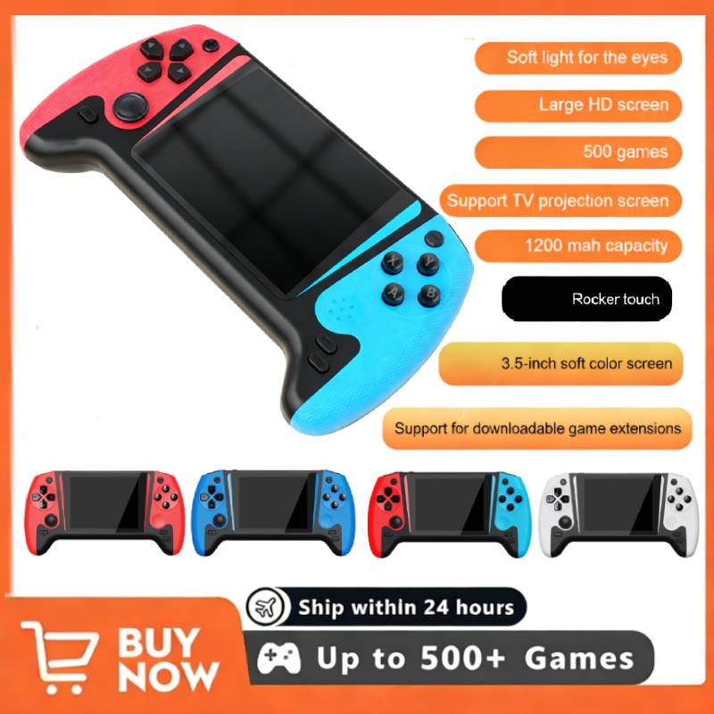 Retro Gaming Handheld Console - レトロハンドヘルドビデオゲームコンソール Linux システム 3.5 インチ LCD