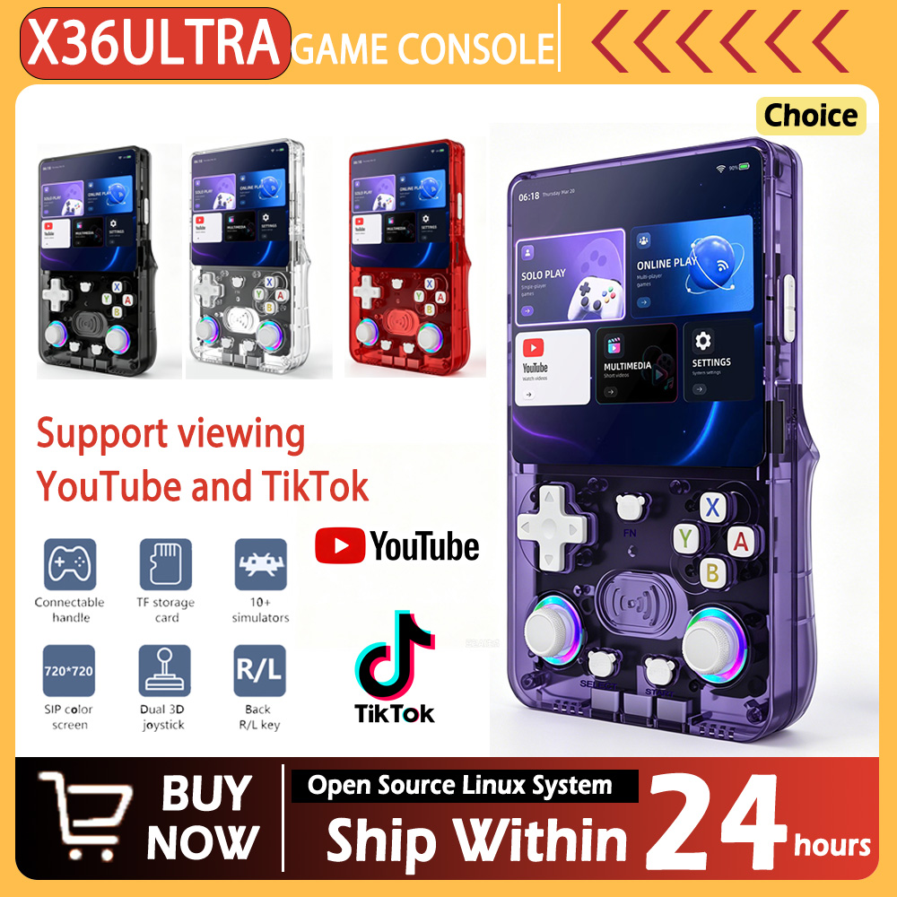 新型X36ウルトラレトロ携帯ゲーム機、4.0インチ画面でYo - Retro Gaming Handheld Console のレビューと価格