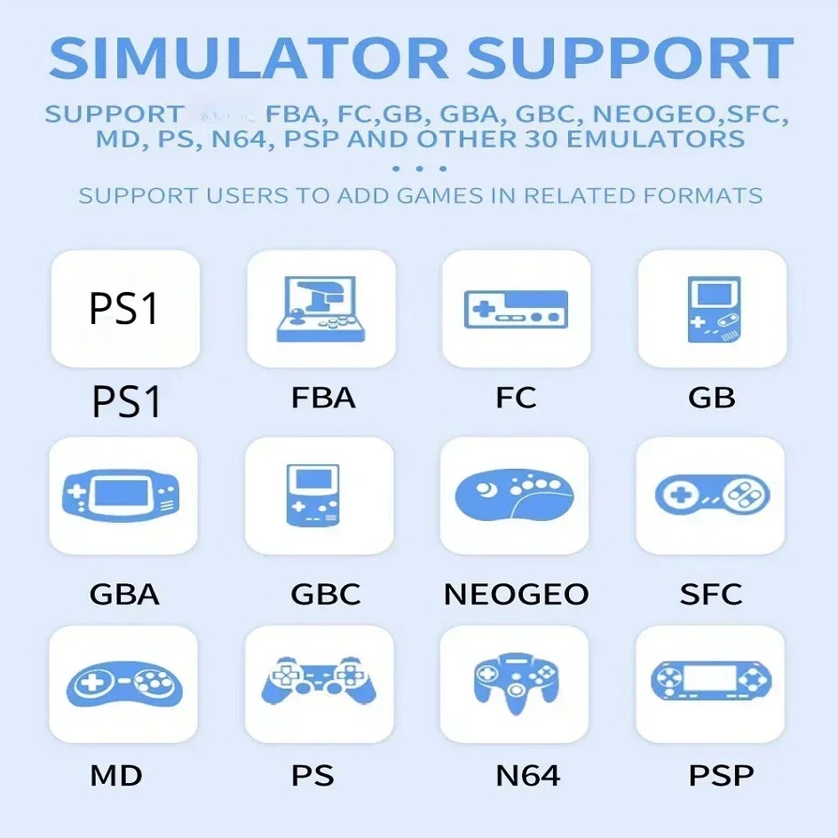 POWKIDDY X55 ハンドヘルドゲームコンソール レト - Retro Gaming On のレビューと価格