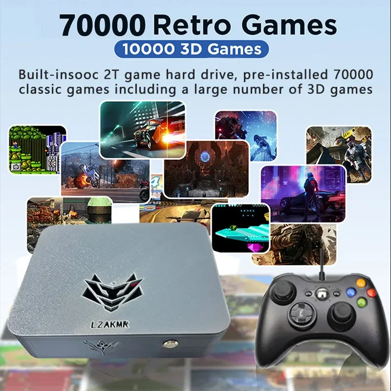 デュアルシステム AK1 Pro ゲームボックス 70000 - Retro Gaming Hdd のレビューと価格