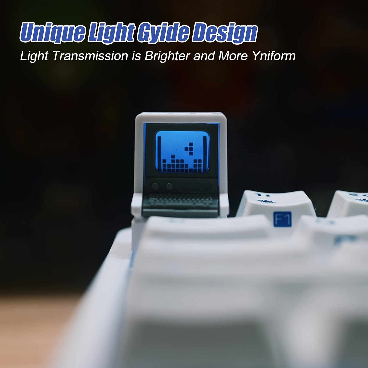 レトロなMac風キーキャップ ダブルショットABS MXクロ - Retro Gaming Keycaps のレビューと価格