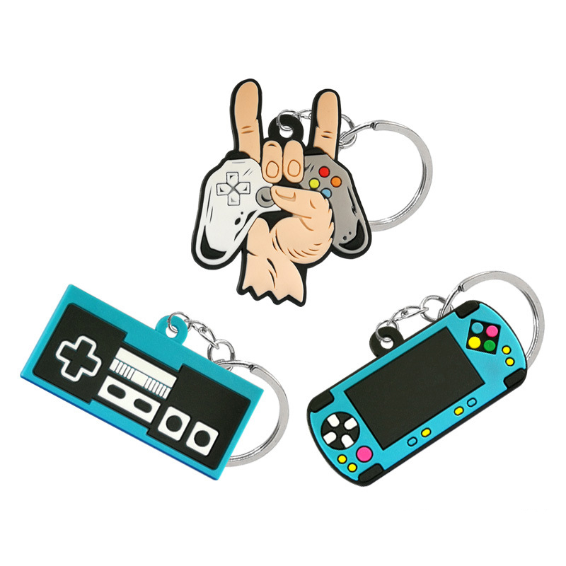 キーホルダー,個性的,ゲーム機,アクセサリー,漫画,ゲームパ - Retro Gaming Keychain のレビューと価格
