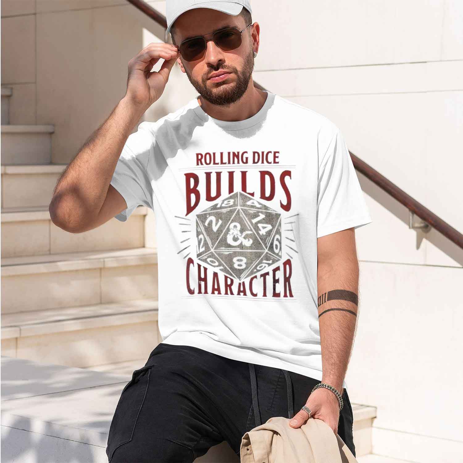 レトロゲーミングスタイルメンズTシャツ ローリングデビルドゥ - Retro Gaming Events のレビューと価格