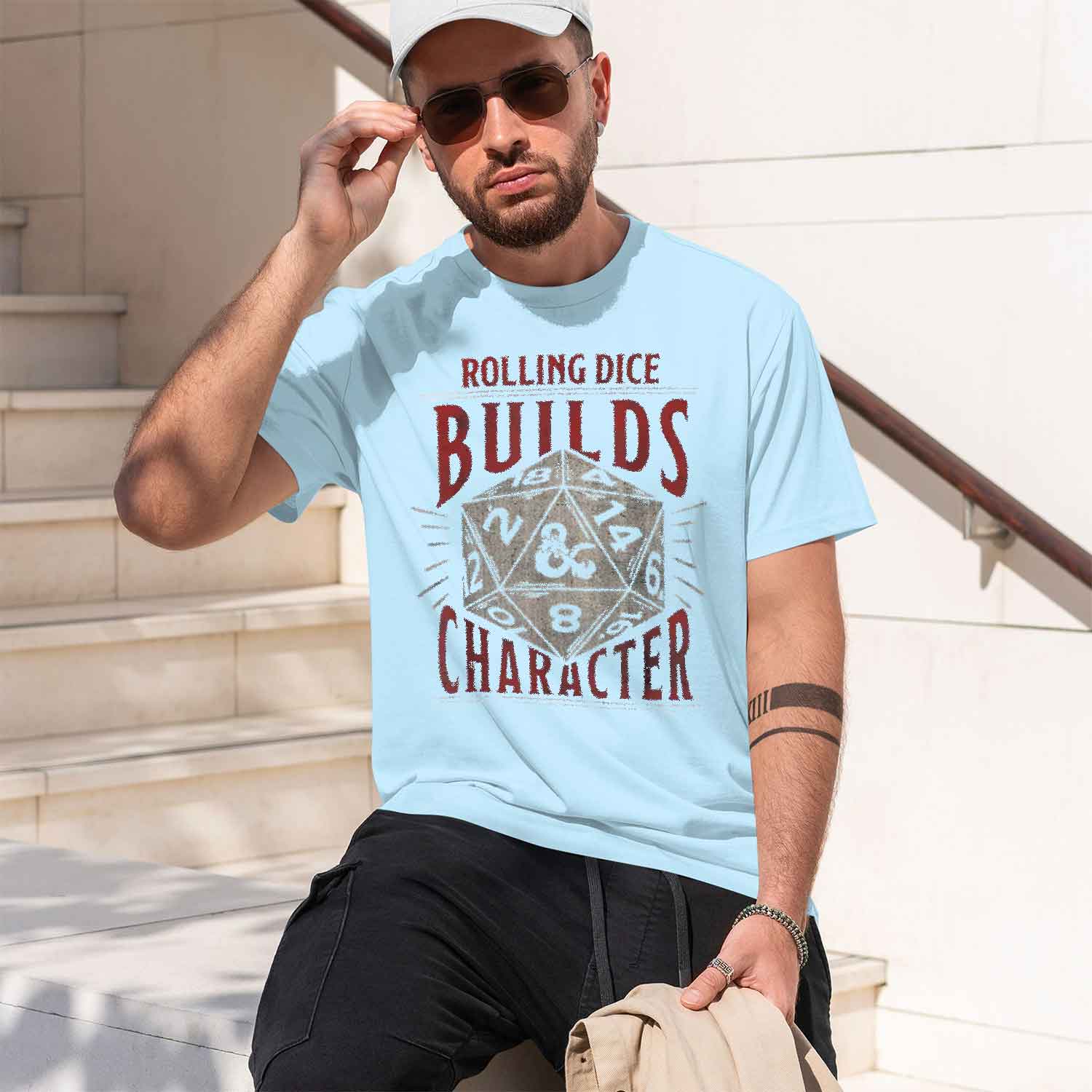 レトロゲーミングスタイルメンズTシャツ ローリングデビルドゥ - Retro Gaming Events のレビューと価格