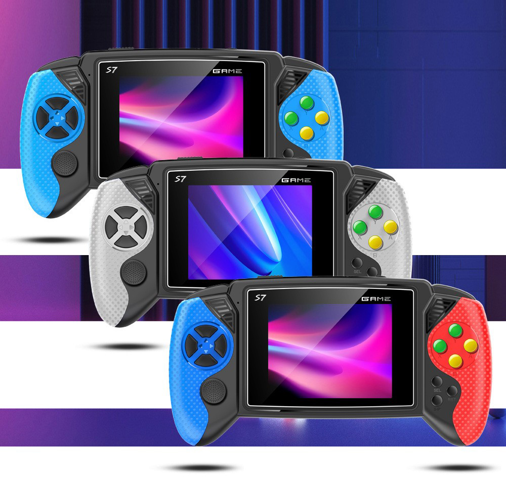 S7 レトロハンドヘルドゲーム機 3.5インチ液晶画面 62 - Retro Gaming Handheld Console のレビューと価格