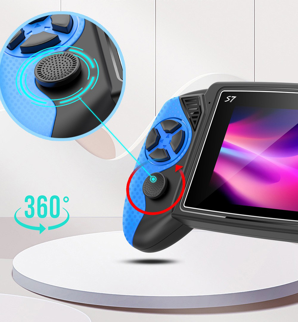 S7 レトロハンドヘルドゲーム機 3.5インチ液晶画面 62 - Retro Gaming Handheld Console のレビューと価格