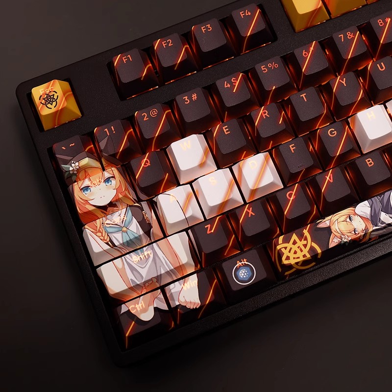 キーボード,ブルーアーカイブ,ロchi,pbt,染料,ベース - Retro Gaming Keycaps のレビューと価格
