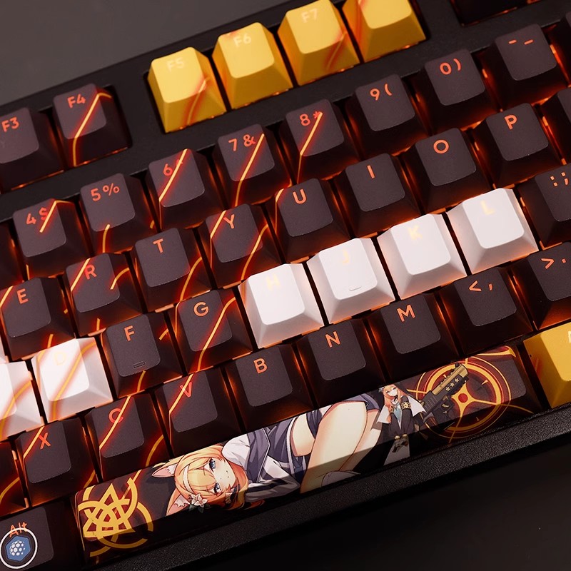 キーボード,ブルーアーカイブ,ロchi,pbt,染料,ベース - Retro Gaming Keycaps のレビューと価格