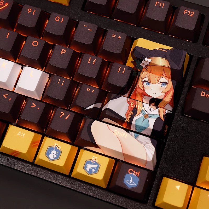 キーボード,ブルーアーカイブ,ロchi,pbt,染料,ベース - Retro Gaming Keycaps のレビューと価格
