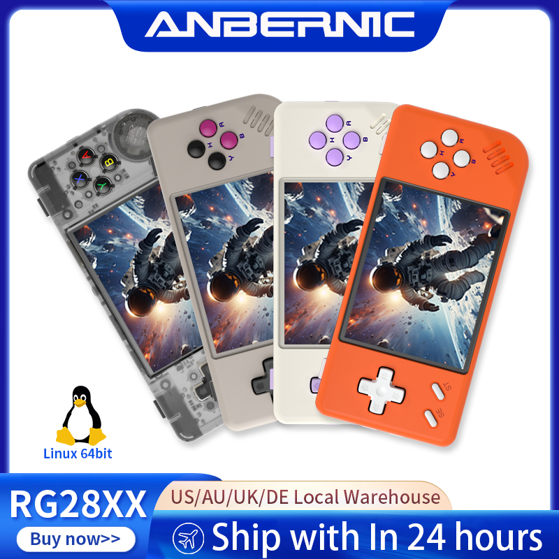 ANBERNIC RG28XX レトロハンドヘルドゲーム機  - Retro Gaming On のレビューと価格