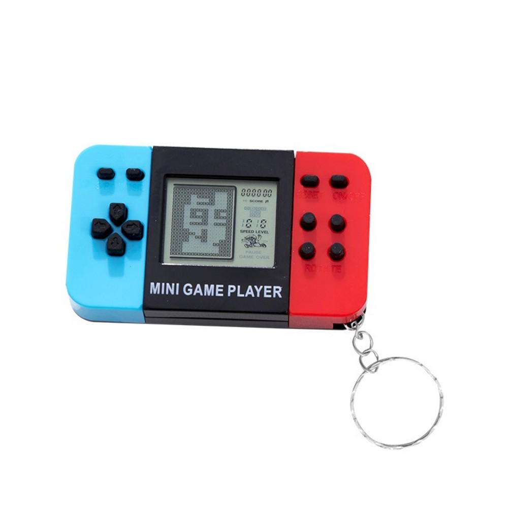 クラシックテトリスハンドヘルドゲームコンソールキーホルダーレ - Retro Gaming Keychain のレビューと価格