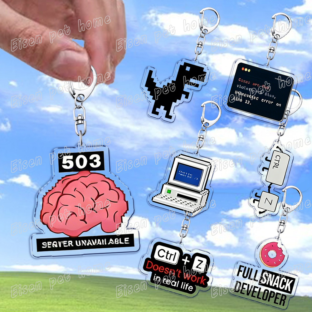 面白い XP 98 ウィンドウ 10 コンピューターキーホル - Retro Gaming Keychain のレビューと価格
