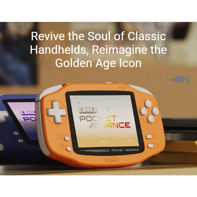AYANEO KONKR ポケットアドバンス レトロ携帯ゲー - Retro Gaming On のレビューと価格
