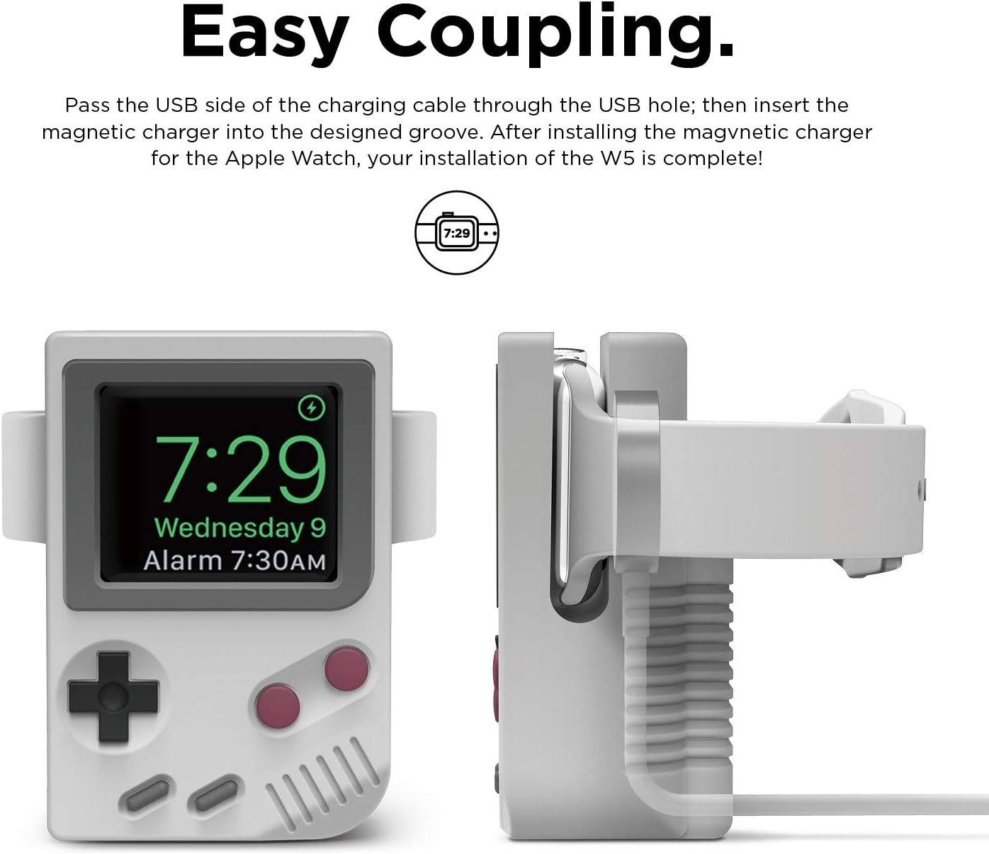 シリコン製iWatch充電スタンドホルダー Apple Wa - Retro Gaming Station のレビューと価格