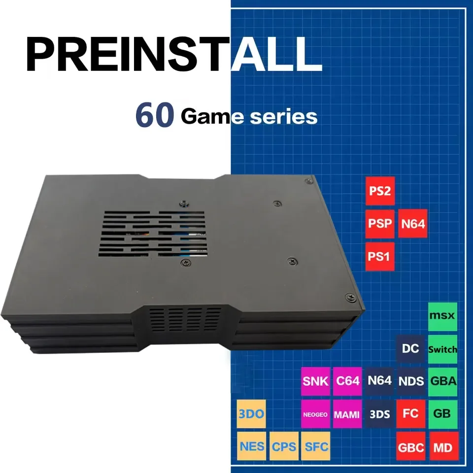 スーパーゲームコンソール X King 8G RAM 500 - Retro Gaming Hdd のレビューと価格