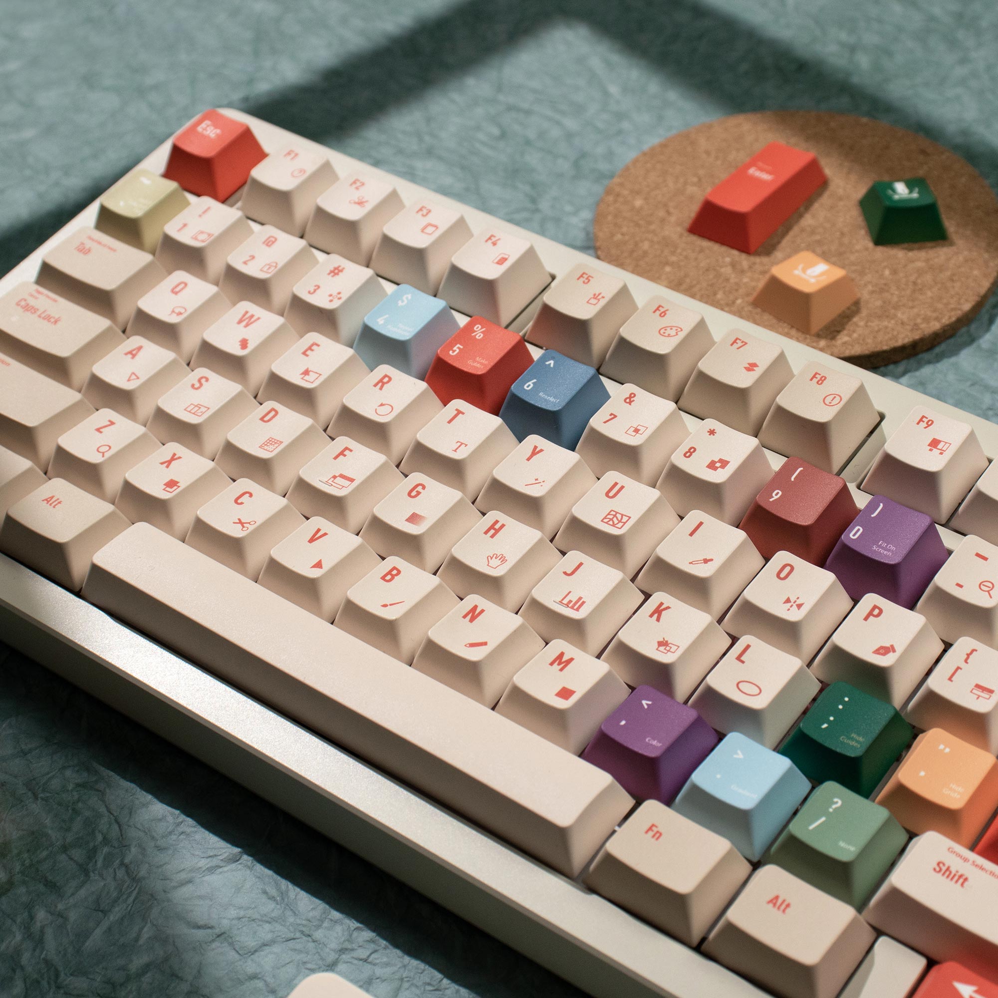 イラストレーターキーキャップ DYE-SUB チェリープロフ - Retro Gaming Keycaps のレビューと価格