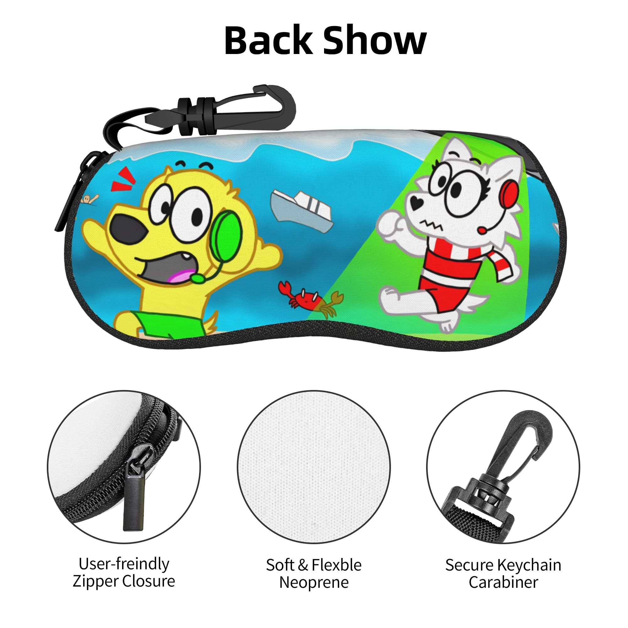 タイラーズとスノウィ ゲーミングメガネケース サングラスケー - Retro Gaming Keychain のレビューと価格