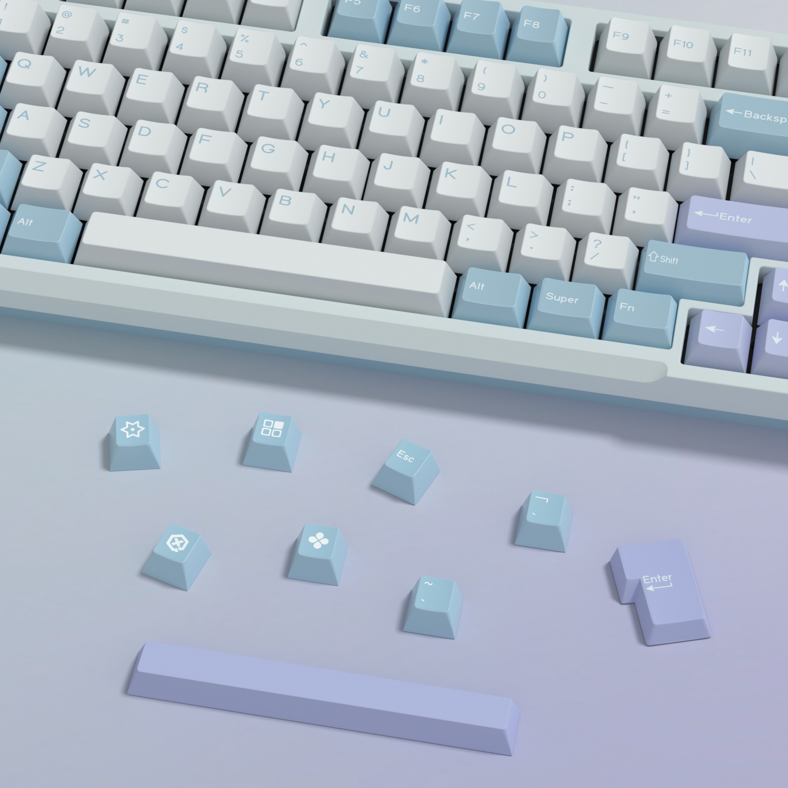 KBDiy GMK イリュージョンキーキャップチェリープロフ - Retro Gaming Keycaps のレビューと価格