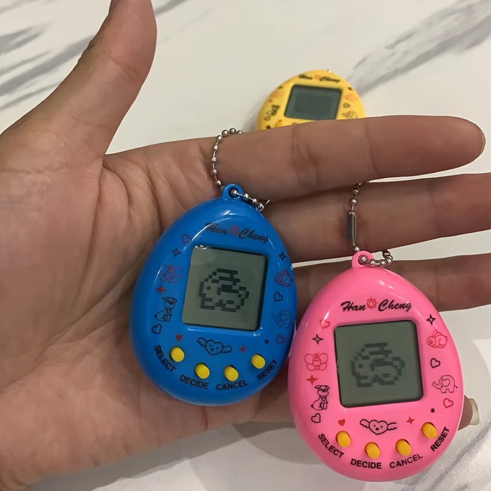 レトロミニハンドヘルドゲーム機、バーチャルペットキーホルダー - Retro Gaming Keychain のレビューと価格