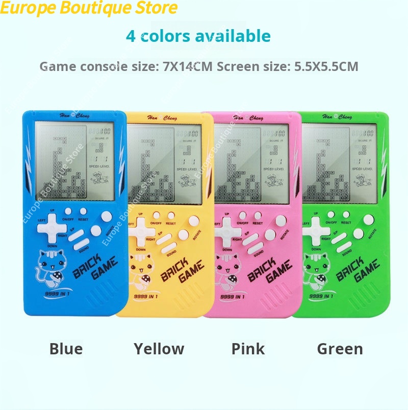 大画面キッズハンドヘルドゲーム機レトロクラシック電子ゲームお - Retro Gaming Handheld Console のレビューと価格